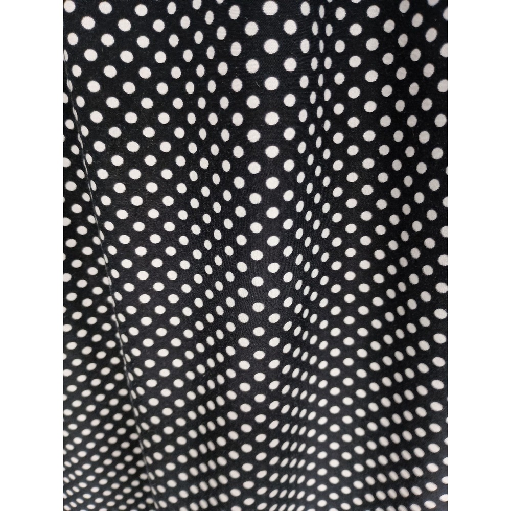 The Limited VTG Y2K Babydoll Tank Top Womens Medium Black White Polka Dot Pin Up - Picture 5 of 12